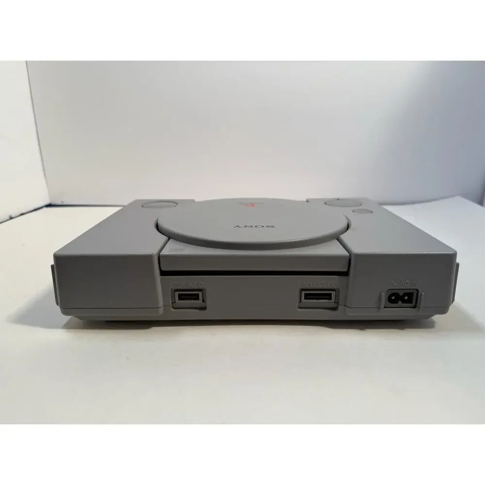 Sony PlayStation 1 (PS1) Console Bundle (OEM Controller, 6 Hit Games) TESTED